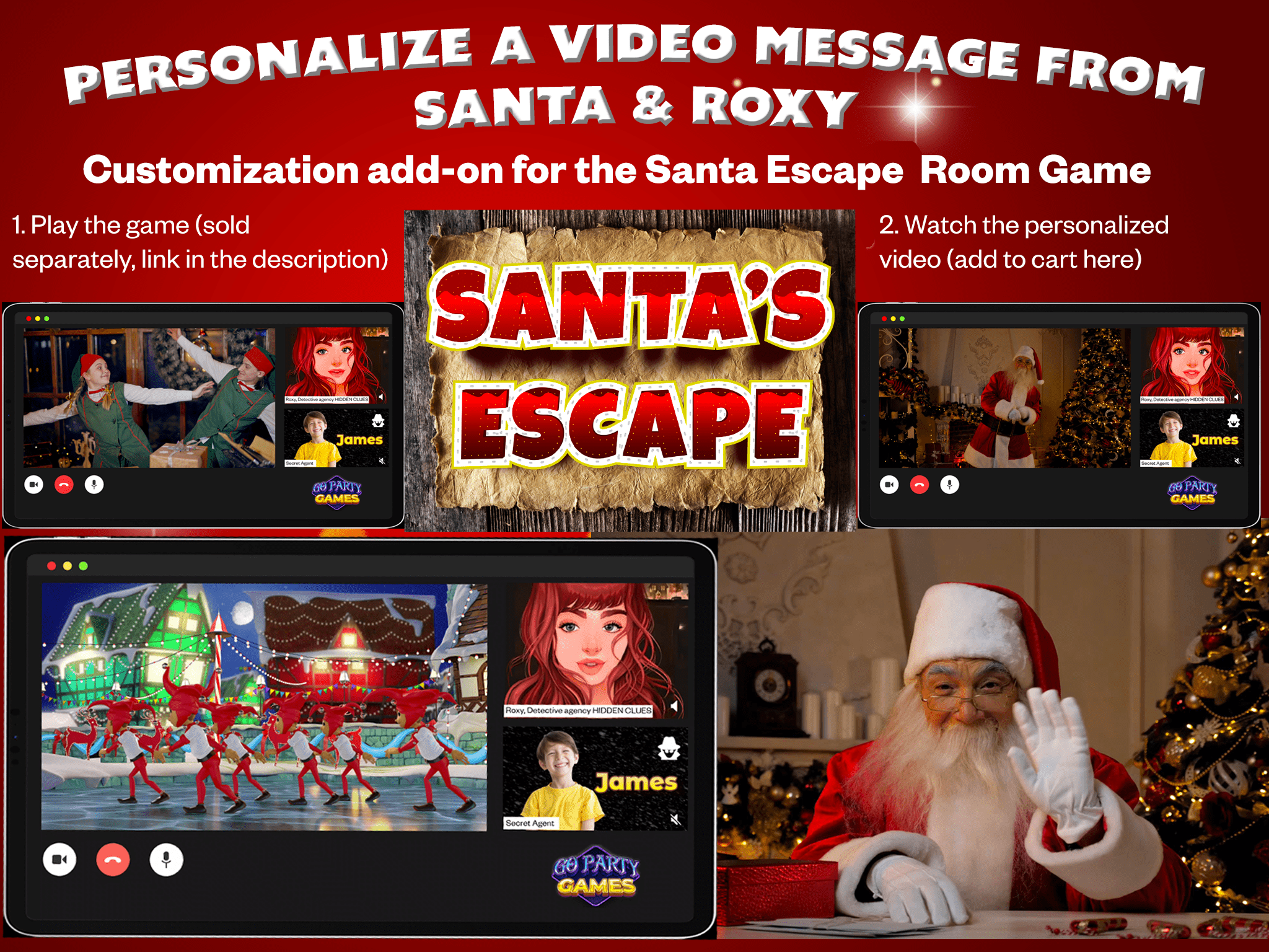 Christmas Games Escape Room